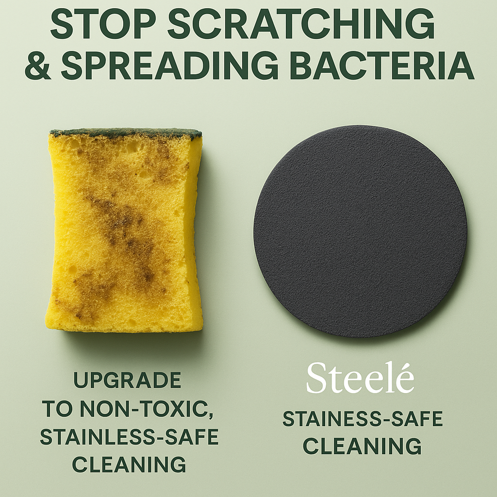 Steeli Sponge for Stainless Steel